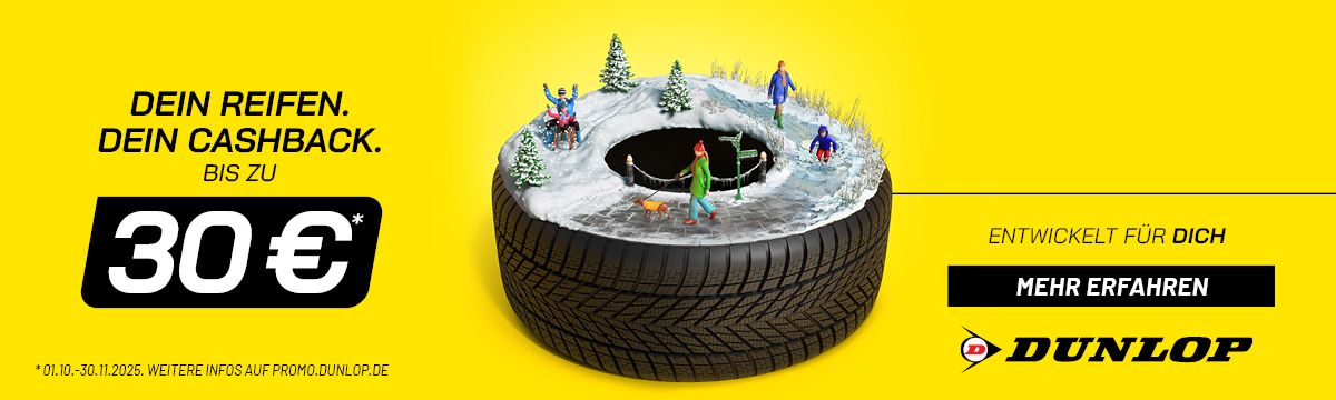 Dunlop Cashback 2025